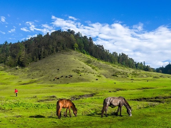 हेलिटुरमार्फत पर्यटकले गरे खप्तड अवलोकन